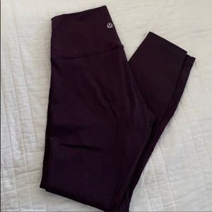 Lulu lemon wunder under leggings